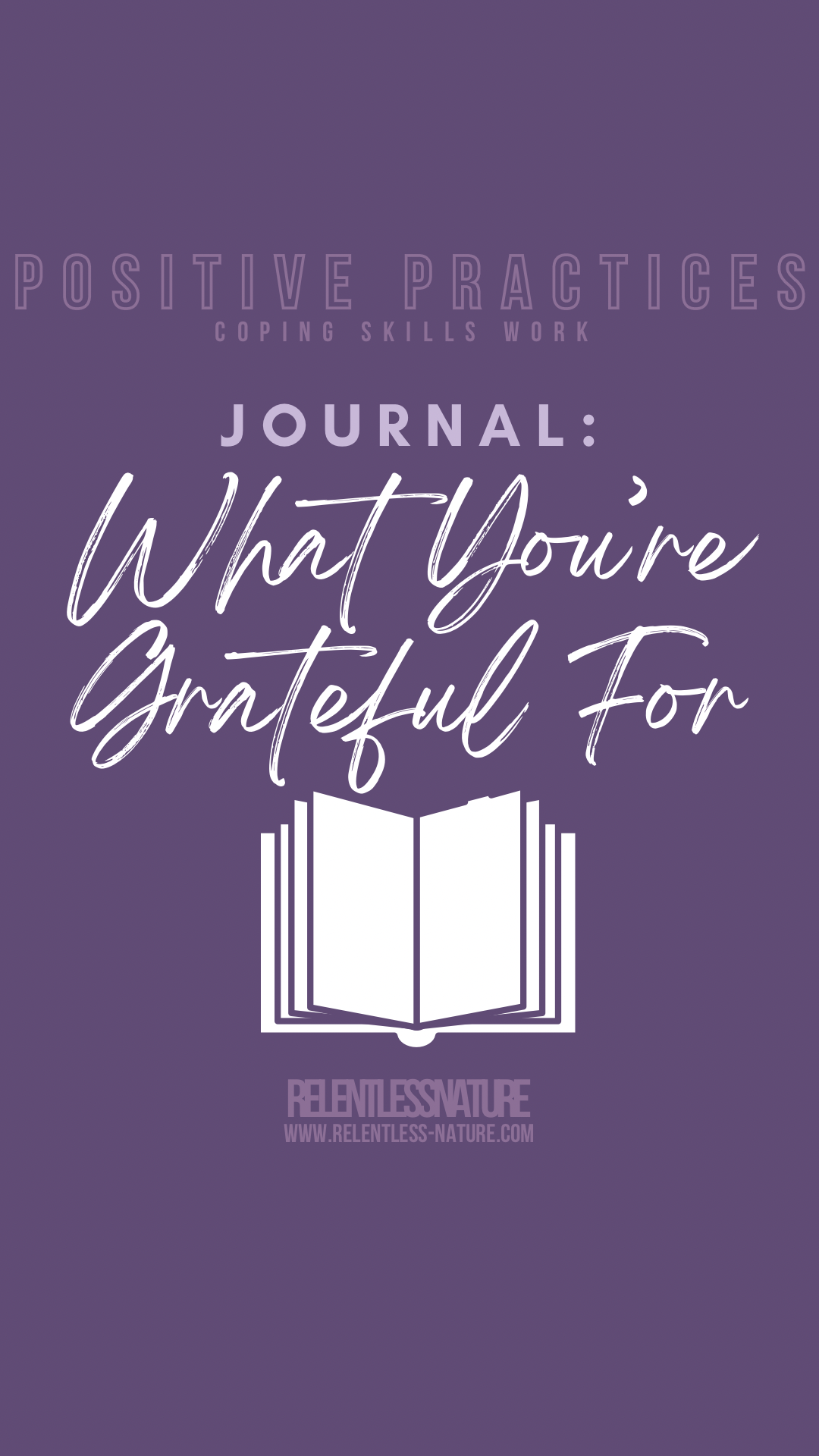 journal what youre grateful for coping skill quote