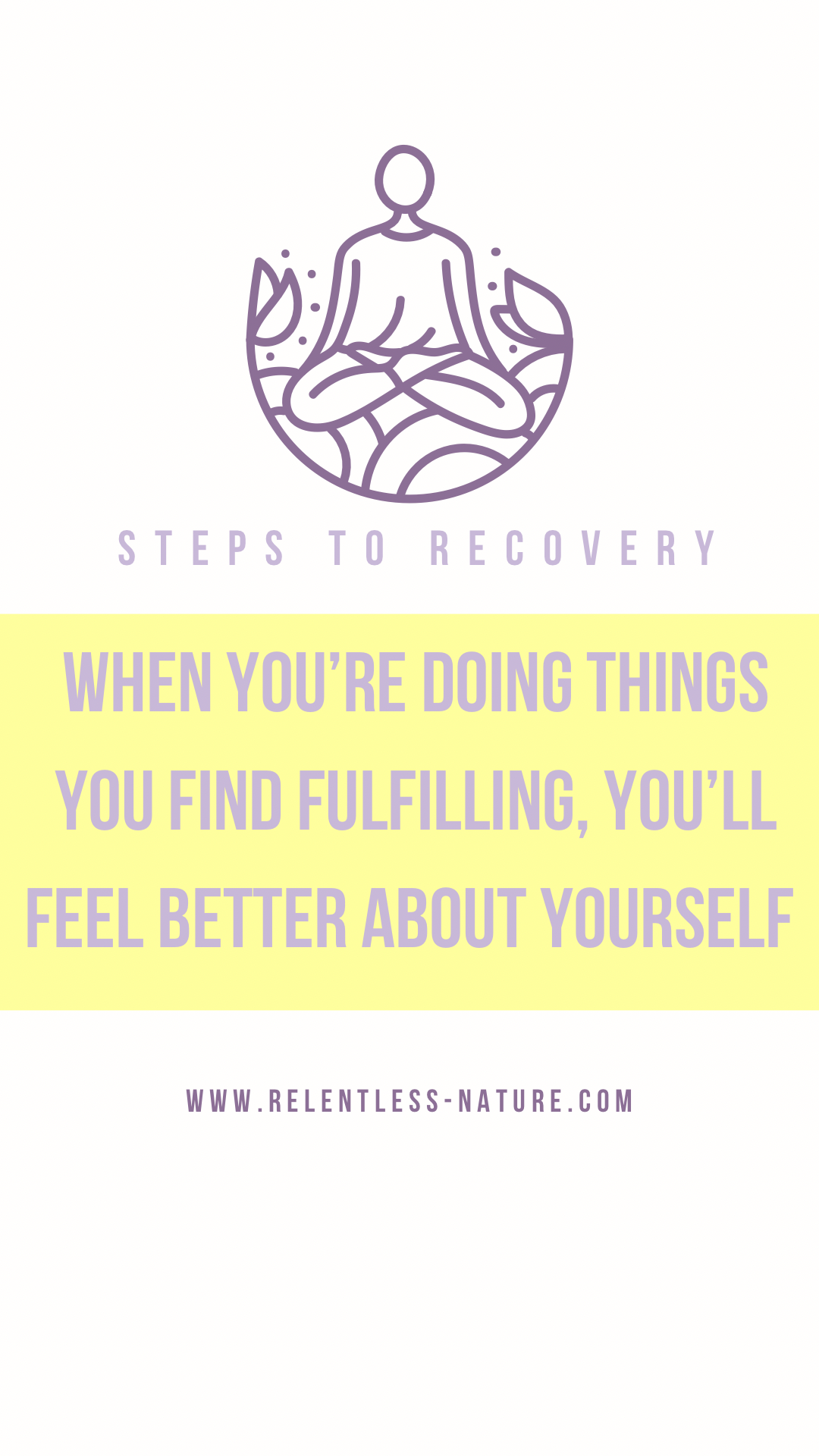 feel better about yourself doing things that are fulfilling coping mechanisms quote 1