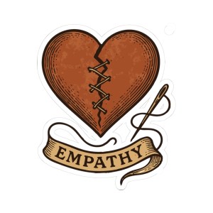 Empathy Heals Sticker